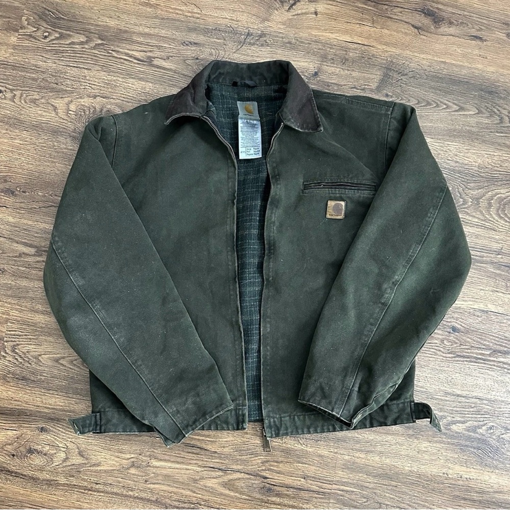 Carhartt Men's Olive Field Jacket